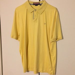 Yellow Vineyard Vines polo shirt